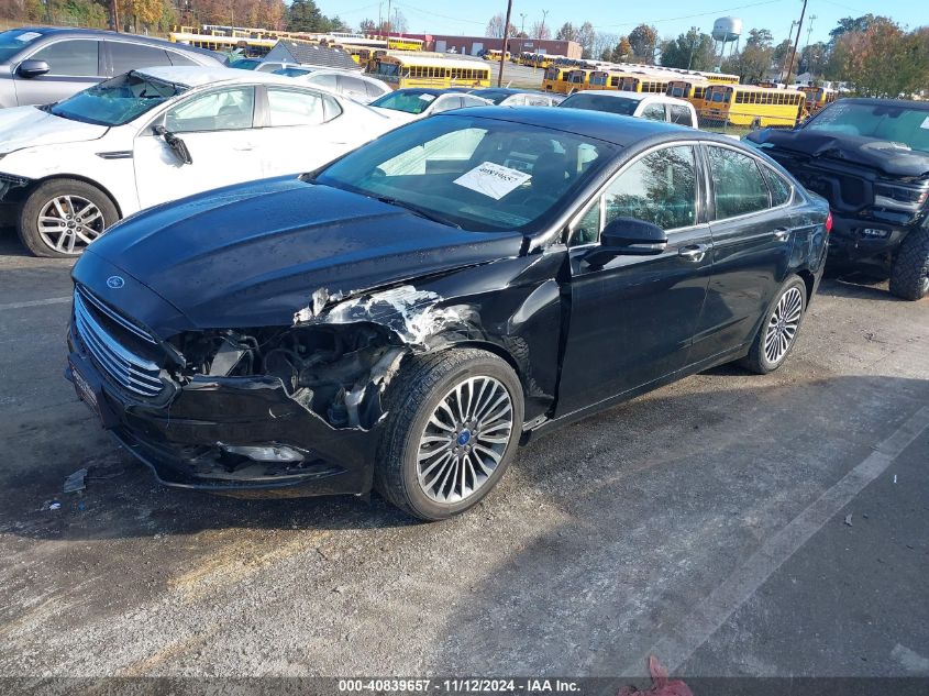 2017 FORD FUSION TITANIUM - 3FA6P0K93HR116392