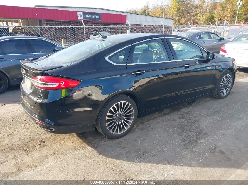 2017 FORD FUSION TITANIUM - 3FA6P0K93HR116392