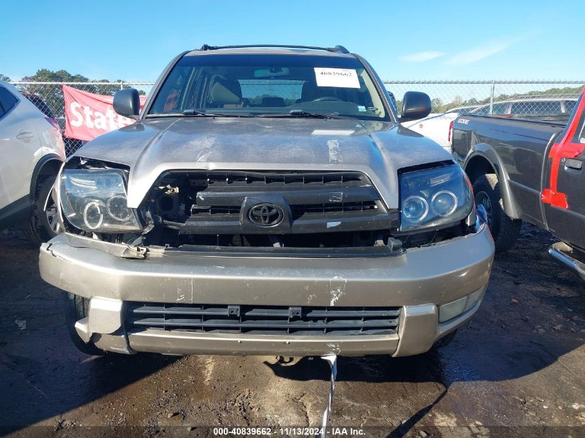 2005 Toyota 4Runner Sr5 V6 VIN: JTEZU14R750057518 Lot: 40839662