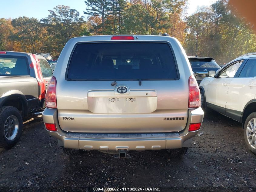 2005 Toyota 4Runner Sr5 V6 VIN: JTEZU14R750057518 Lot: 40839662