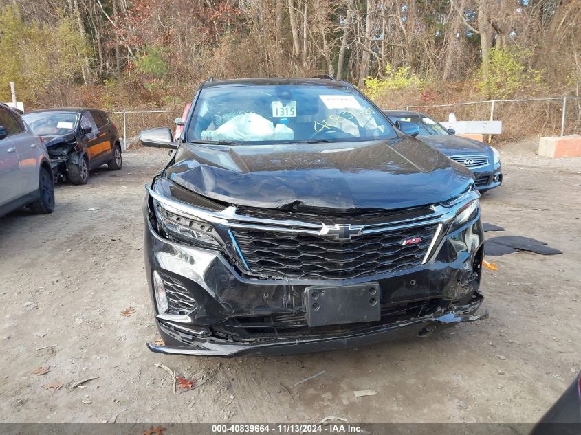 2022 Chevrolet Equinox Awd Rs VIN: 2GNAXWEV0N6143155 Lot: 40839664