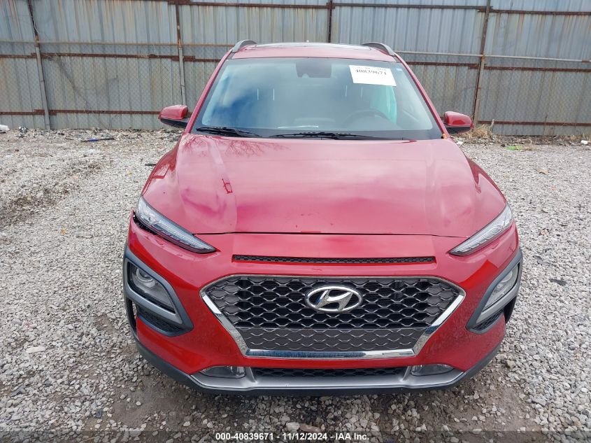 2021 Hyundai Kona Limited VIN: KM8K3CA53MU741037 Lot: 40839671