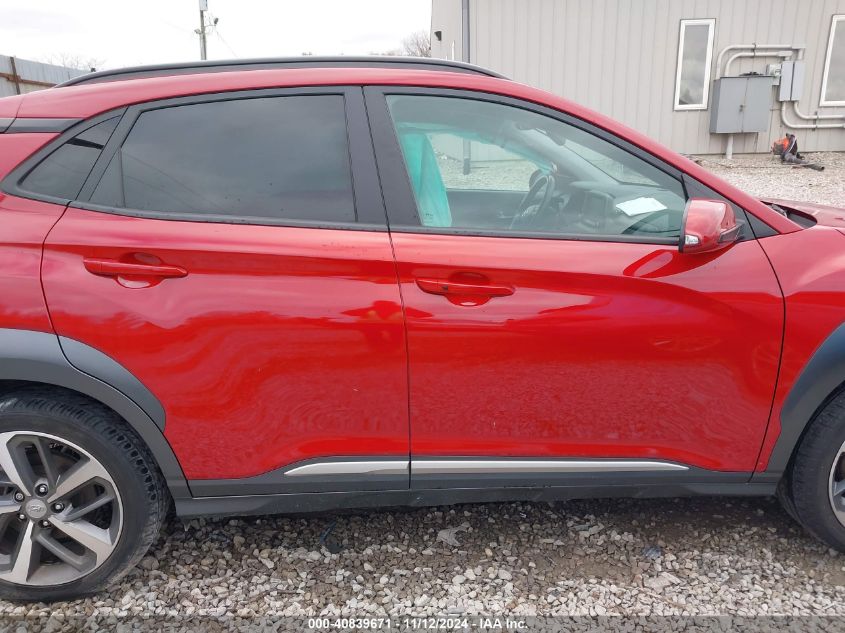 2021 Hyundai Kona Limited VIN: KM8K3CA53MU741037 Lot: 40839671