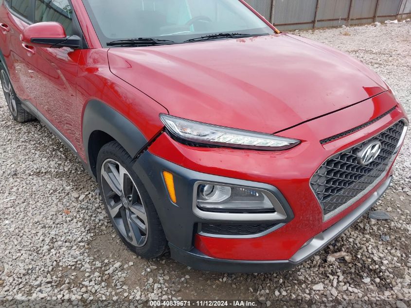 2021 Hyundai Kona Limited VIN: KM8K3CA53MU741037 Lot: 40839671