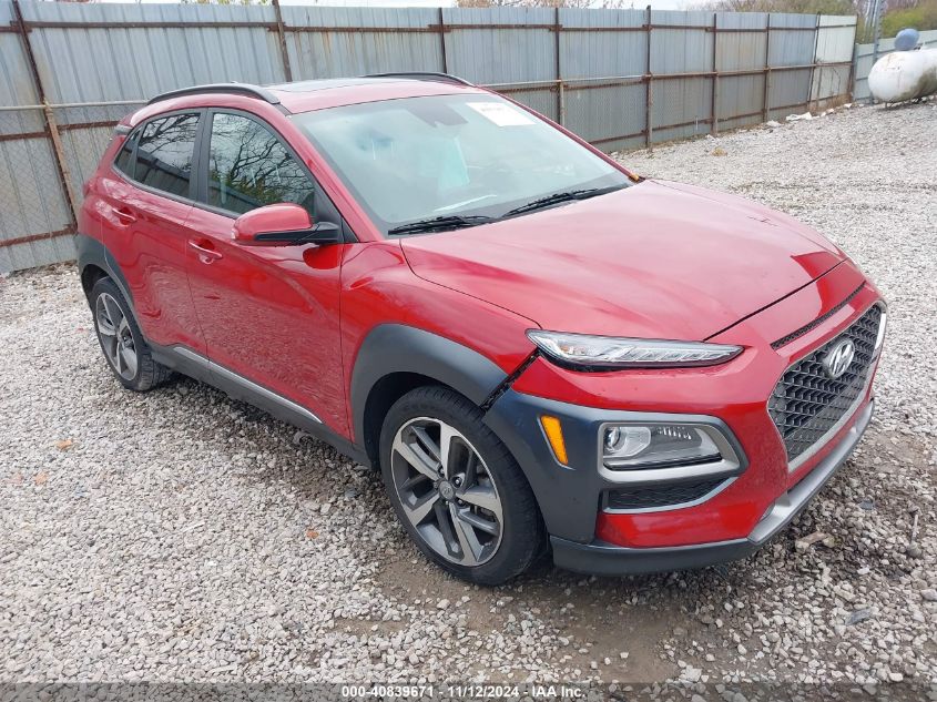 2021 Hyundai Kona Limited VIN: KM8K3CA53MU741037 Lot: 40839671