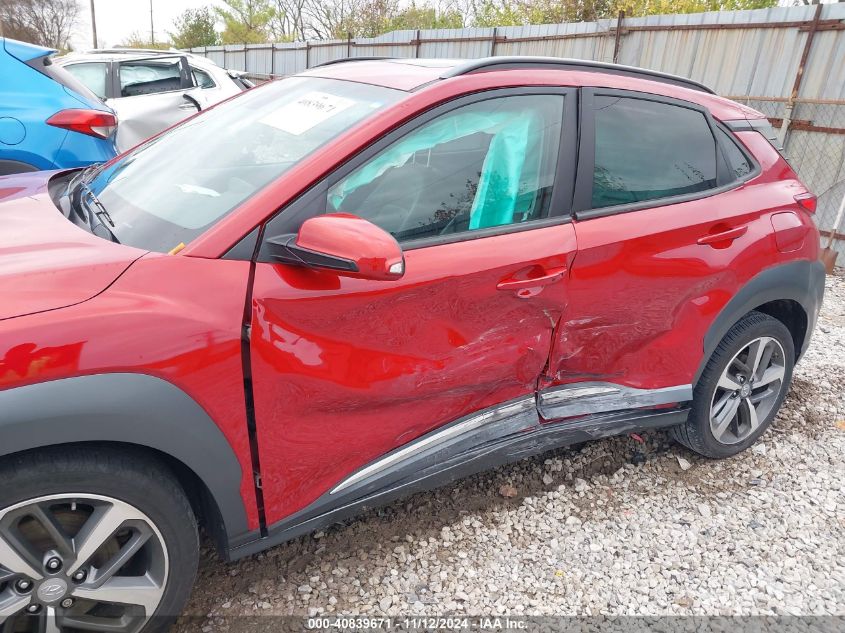 2021 Hyundai Kona Limited VIN: KM8K3CA53MU741037 Lot: 40839671