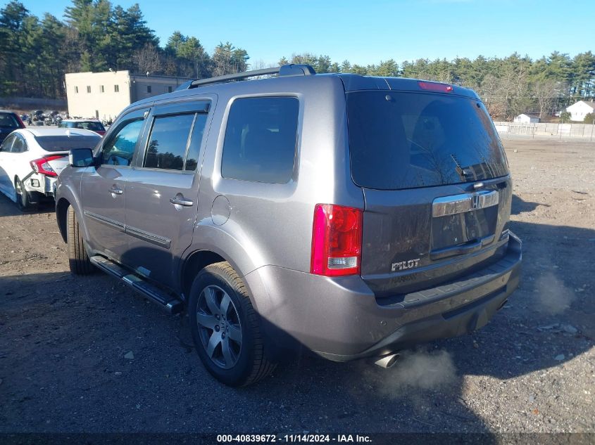 2015 Honda Pilot Touring VIN: 5FNYF4H91FB027472 Lot: 40839672