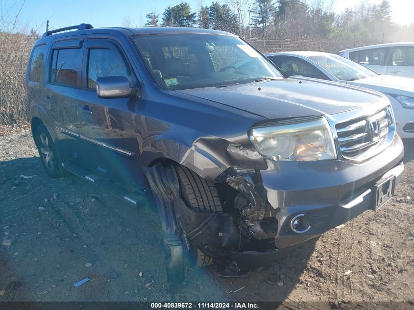 2015 Honda Pilot Touring VIN: 5FNYF4H91FB027472 Lot: 40839672