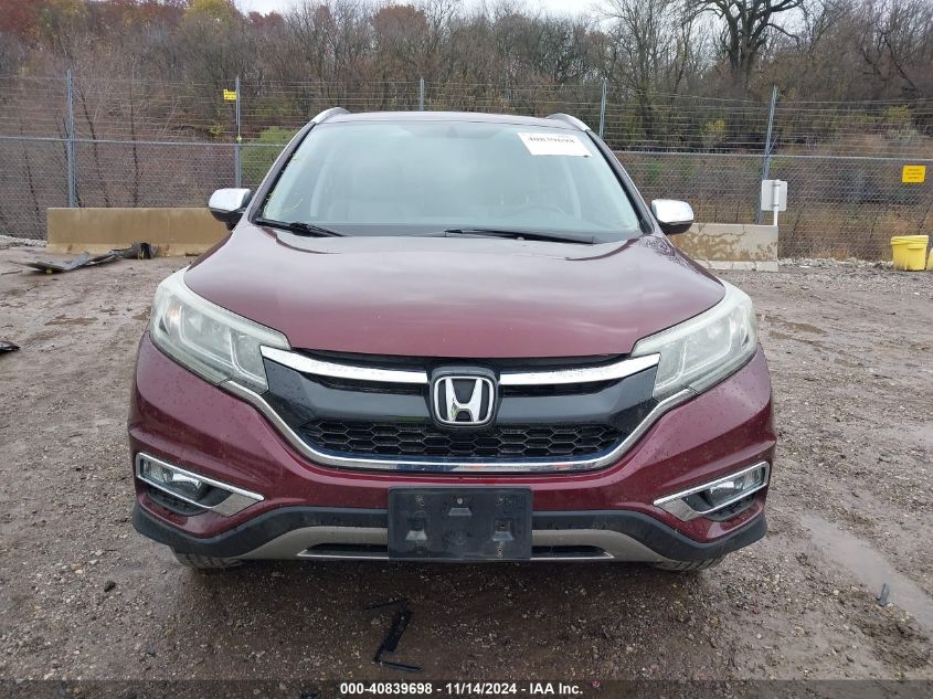 2015 Honda Cr-V Ex-L VIN: 2HKRM4H78FH629442 Lot: 40839698