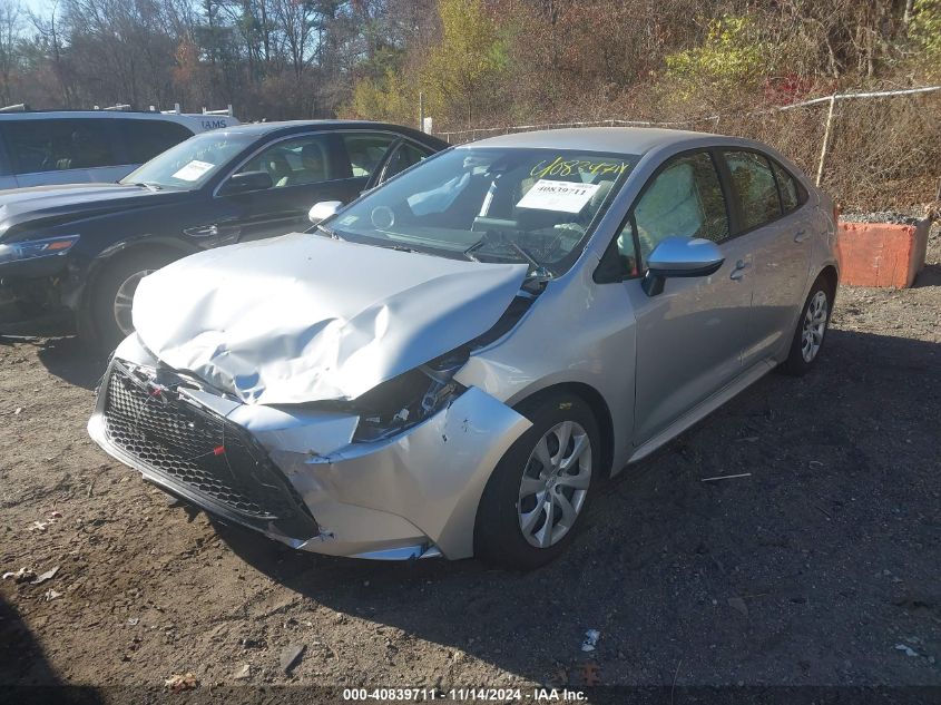 2022 Toyota Corolla Le VIN: JTDEPMAEXNJ198817 Lot: 40839711