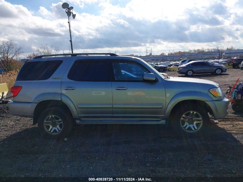 2005 Toyota Sequoia Limited V8 VIN: 5TDBT48A45S245408 Lot: 40839720