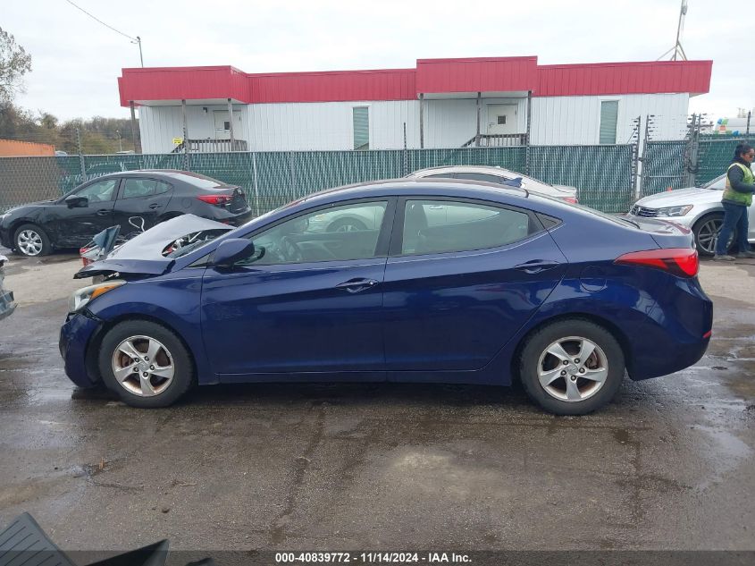 2014 Hyundai Elantra Se VIN: 5NPDH4AE5EH485659 Lot: 40839772