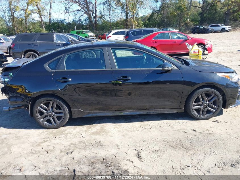 2021 Kia Forte Gt-Line VIN: 3KPF34AD4ME312054 Lot: 40839788