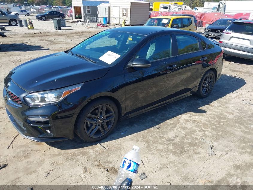 VIN 3KPF34AD4ME312054 2021 KIA Forte, Gt-Line no.2