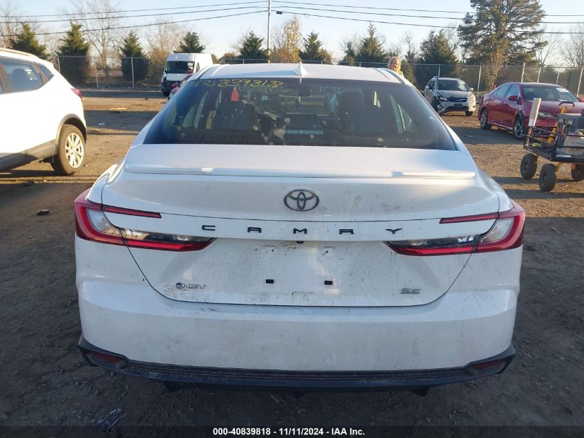 2025 Toyota Camry Se VIN: 4T1DAACK6SU513326 Lot: 40839818