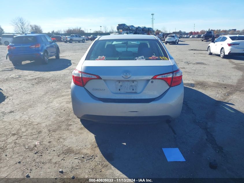 2015 Toyota Corolla L VIN: 2T1BURHE9FC375952 Lot: 40839833