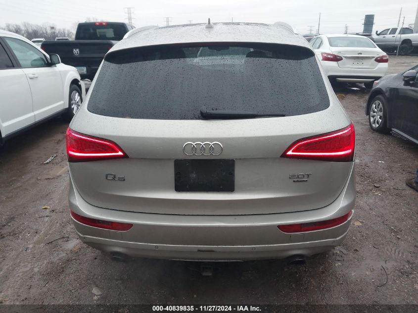 2014 Audi Q5 2.0T Premium VIN: WA1LFAFP8EA089141 Lot: 40839835