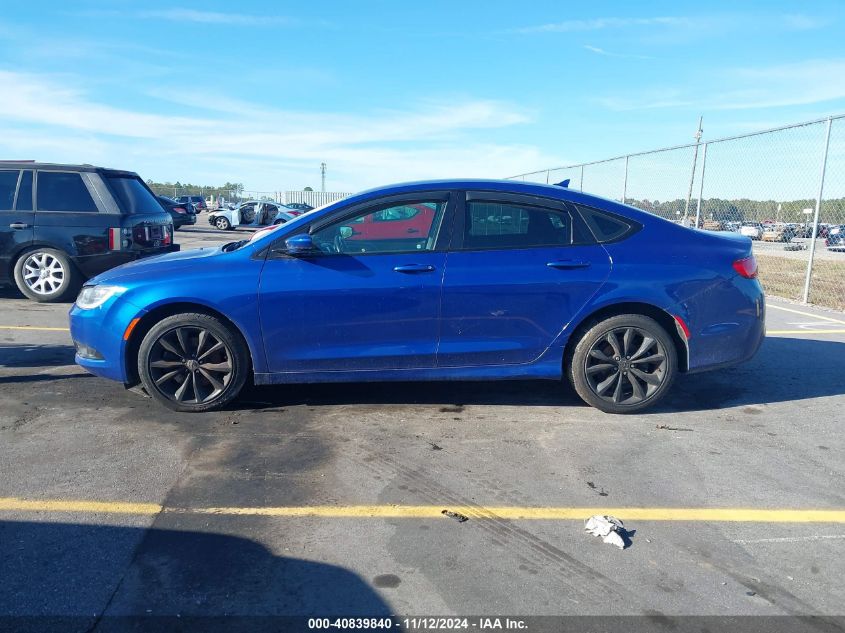 2015 Chrysler 200 S VIN: 1C3CCCDG9FN523272 Lot: 40839840