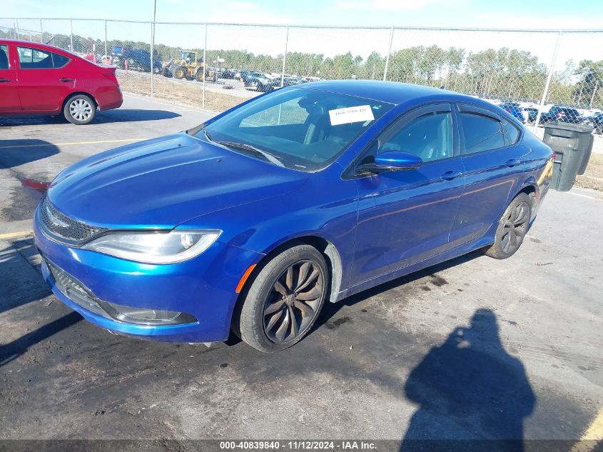 2015 Chrysler 200 S VIN: 1C3CCCDG9FN523272 Lot: 40839840