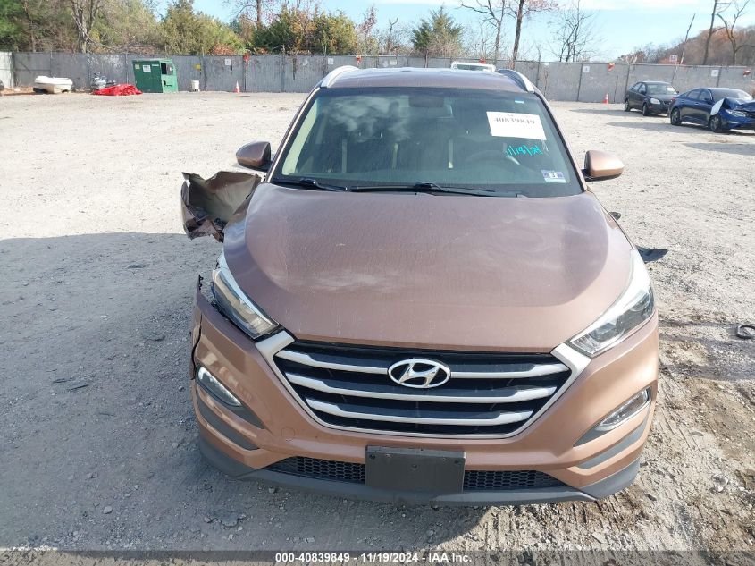 2017 Hyundai Tucson Se VIN: KM8J3CA40HU495878 Lot: 40839849