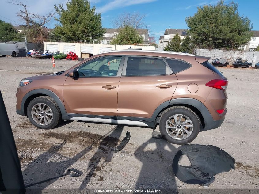 2017 Hyundai Tucson Se VIN: KM8J3CA40HU495878 Lot: 40839849