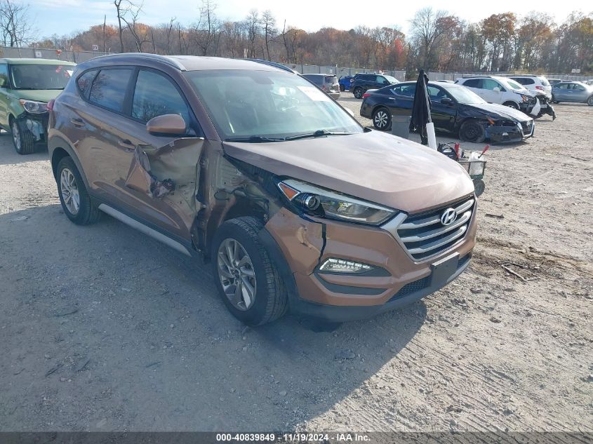 2017 Hyundai Tucson Se VIN: KM8J3CA40HU495878 Lot: 40839849