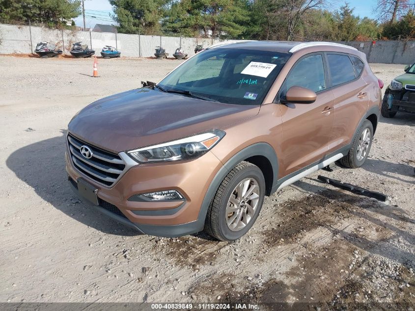 2017 Hyundai Tucson Se VIN: KM8J3CA40HU495878 Lot: 40839849