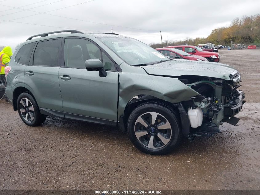 2017 Subaru Forester 2.5I Premium VIN: JF2SJAECXHH477421 Lot: 40839858