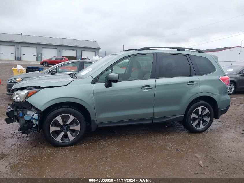 2017 Subaru Forester 2.5I Premium VIN: JF2SJAECXHH477421 Lot: 40839858