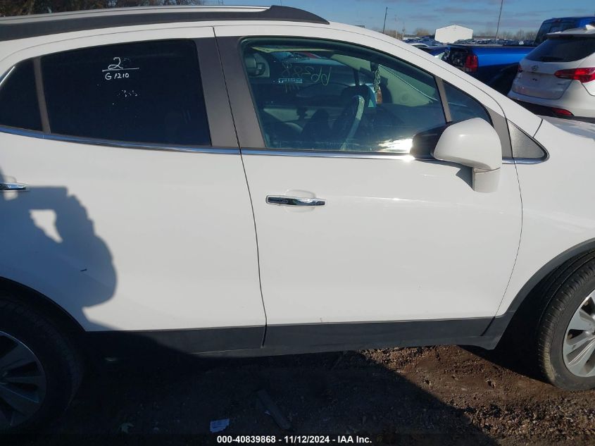 2020 Buick Encore Fwd Preferred VIN: KL4CJASB6LB318030 Lot: 40839868