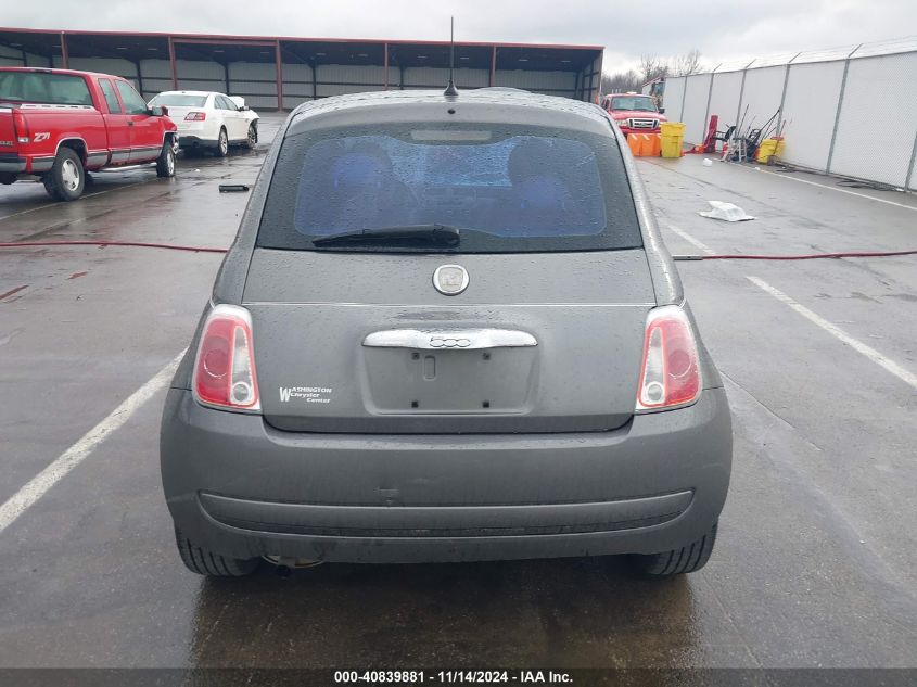 2012 Fiat 500 Pop VIN: 3C3CFFARXCT112604 Lot: 40839881