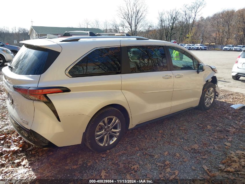 2023 Toyota Sienna Platinum VIN: 5TDESKFC2PS082527 Lot: 40839884