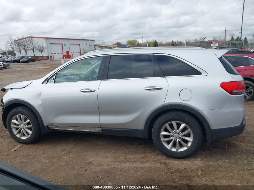 2016 Kia Sorento 2.4L Lx VIN: 5XYPGDA30GG078096 Lot: 40839885