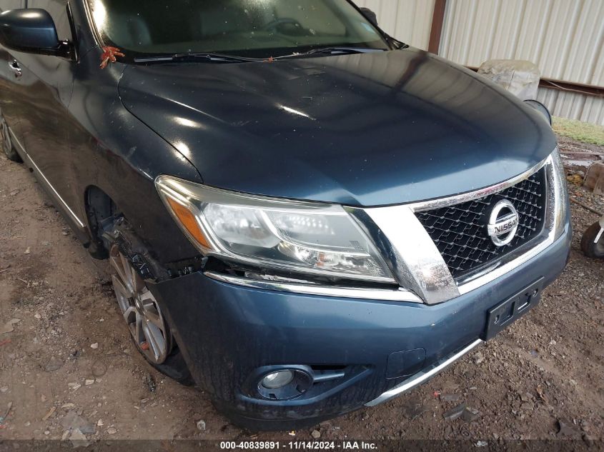 2013 Nissan Pathfinder Sl VIN: 5N1AR2MN0DC651883 Lot: 40839891