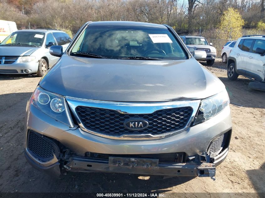 2013 Kia Sorento Lx VIN: 5XYKT3A1XDG371434 Lot: 40839901