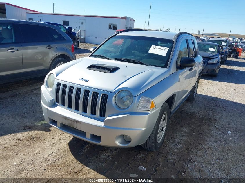 2007 Jeep Compass Sport VIN: 1J8FT47WX7D141544 Lot: 40839905