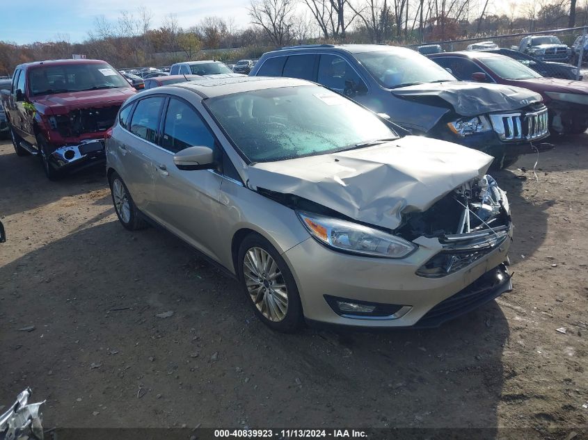 2017 Ford Focus Titanium VIN: 1FADP3N24HL282524 Lot: 40839923