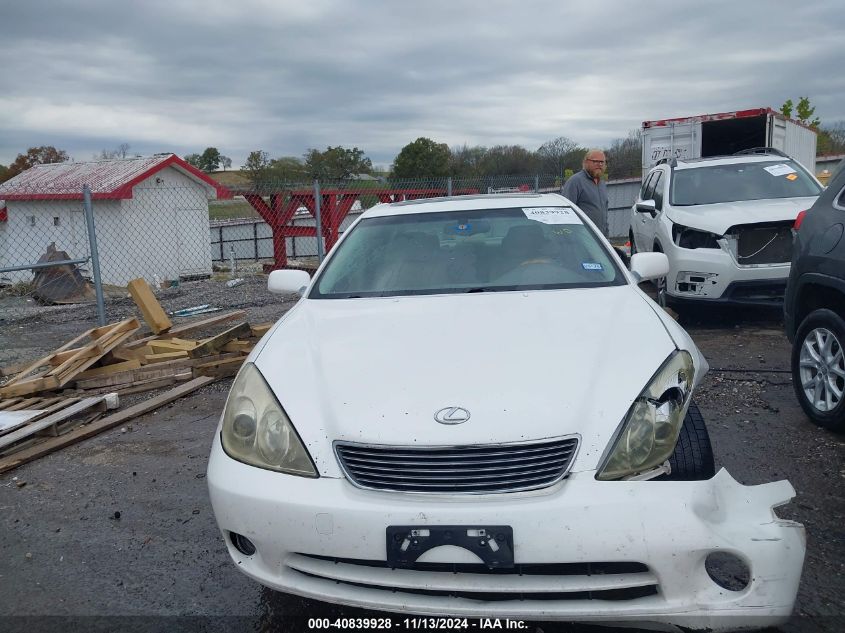 2006 Lexus Es 330 VIN: JTHBA30G265145989 Lot: 40839928