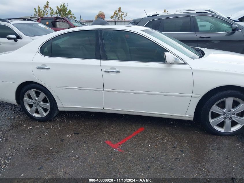 2006 Lexus Es 330 VIN: JTHBA30G265145989 Lot: 40839928