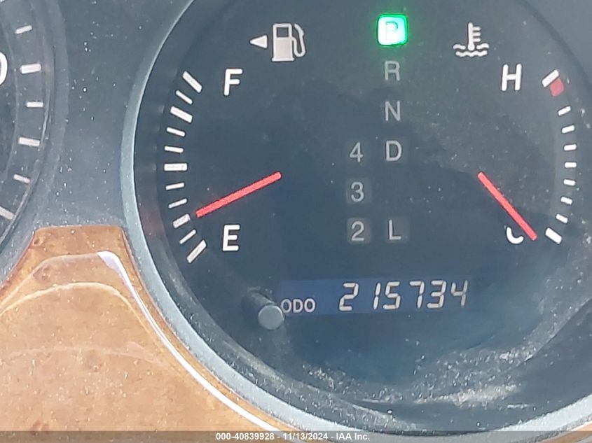 2006 Lexus Es 330 VIN: JTHBA30G265145989 Lot: 40839928