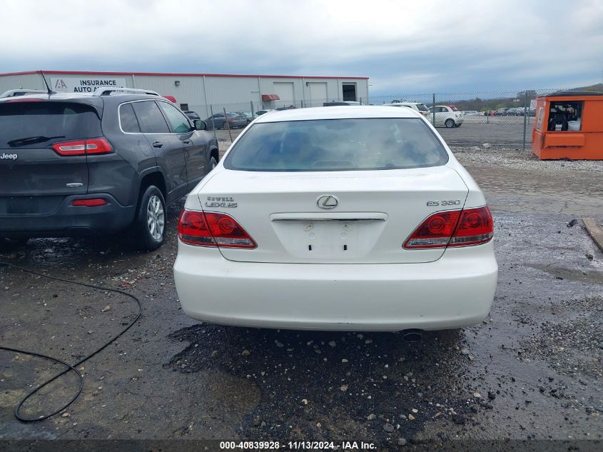 2006 Lexus Es 330 VIN: JTHBA30G265145989 Lot: 40839928