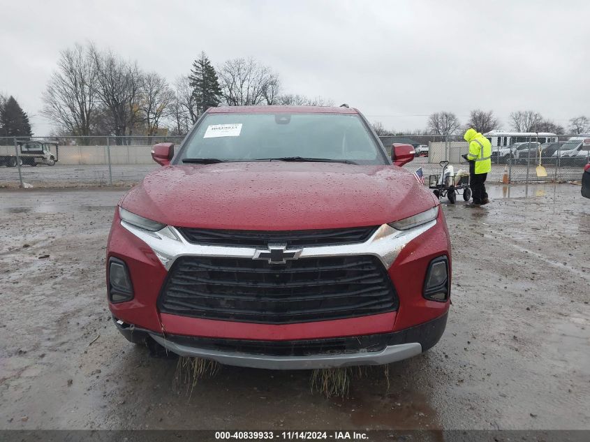 2020 Chevrolet Blazer Awd 3Lt VIN: 3GNKBJRS5LS552756 Lot: 40839933