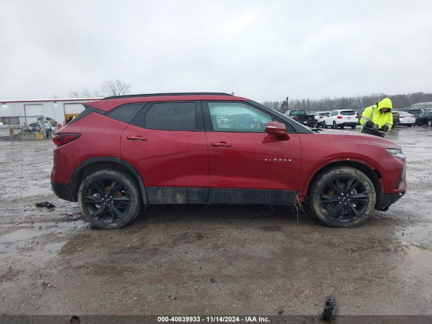 2020 Chevrolet Blazer Awd 3Lt VIN: 3GNKBJRS5LS552756 Lot: 40839933