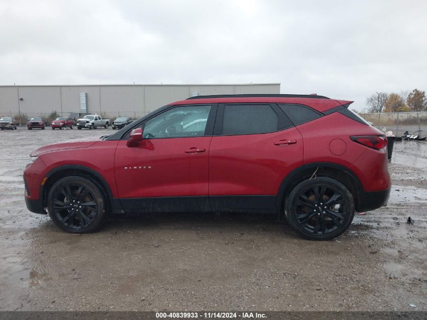 2020 Chevrolet Blazer Awd 3Lt VIN: 3GNKBJRS5LS552756 Lot: 40839933