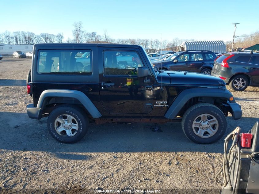 2011 Jeep Wrangler Sport VIN: 1J4AA2D18BL588208 Lot: 40839936