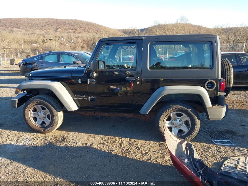 2011 Jeep Wrangler Sport VIN: 1J4AA2D18BL588208 Lot: 40839936