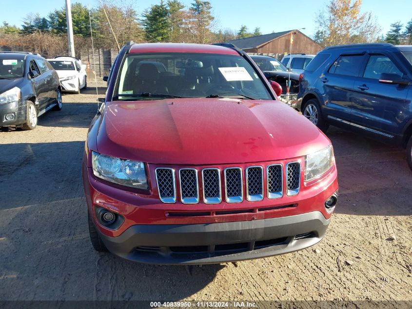 2016 Jeep Compass Latitude VIN: 1C4NJDEB2GD758610 Lot: 40839950