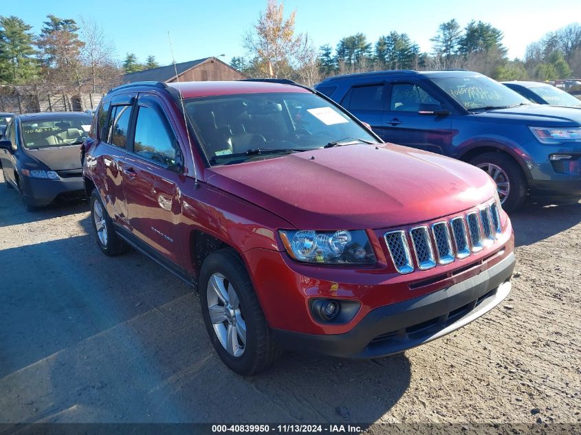 2016 Jeep Compass Latitude VIN: 1C4NJDEB2GD758610 Lot: 40839950