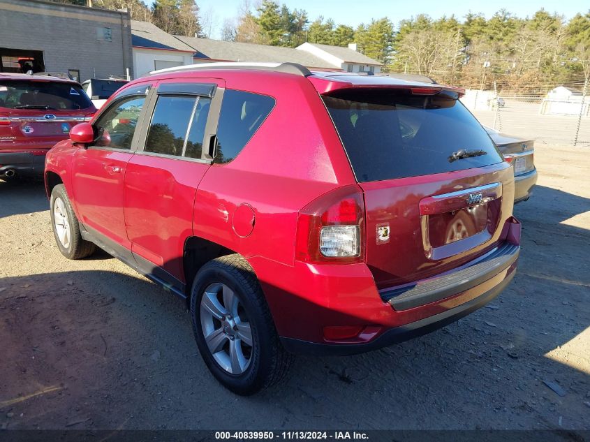 2016 Jeep Compass Latitude VIN: 1C4NJDEB2GD758610 Lot: 40839950