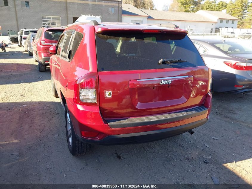 2016 Jeep Compass Latitude VIN: 1C4NJDEB2GD758610 Lot: 40839950